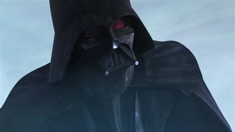 only watched the clone war vader reveal